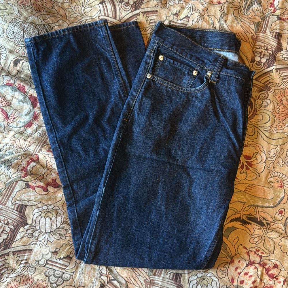 Bullhead Men's Straight Blue Denim Jeans
